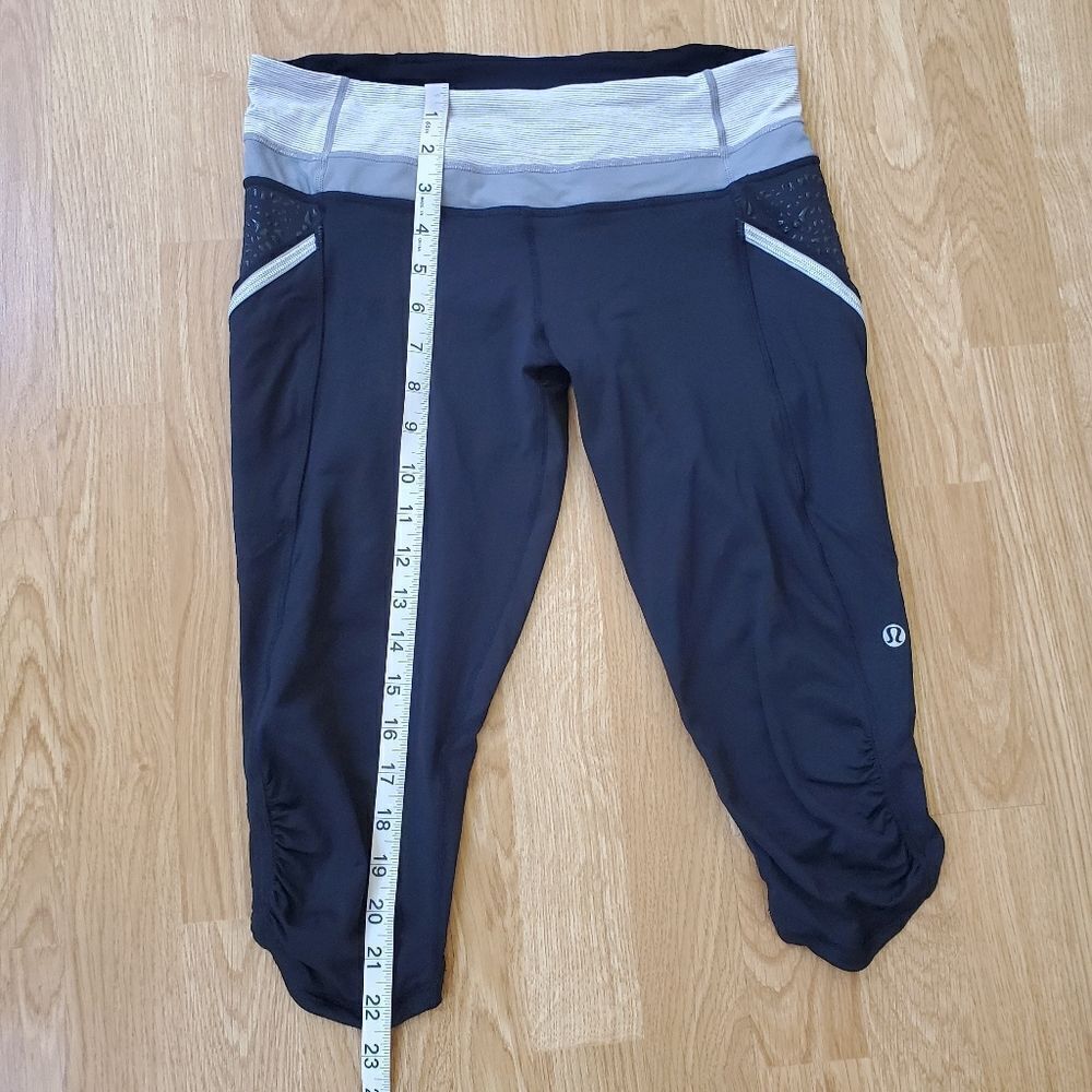 Lululemon Run A Marathon Cropped Leggings sz 8 - Picture 11 of 13
